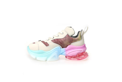 豪麟名鞋奥莱迪嘉女装牛皮革时尚老爹鞋DJGCA22WX013紫色  原价2460元 商品图1