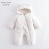 马克珍妮秋冬装新款 男女宝宝双面舒棉绒连体衣221213 商品缩略图2