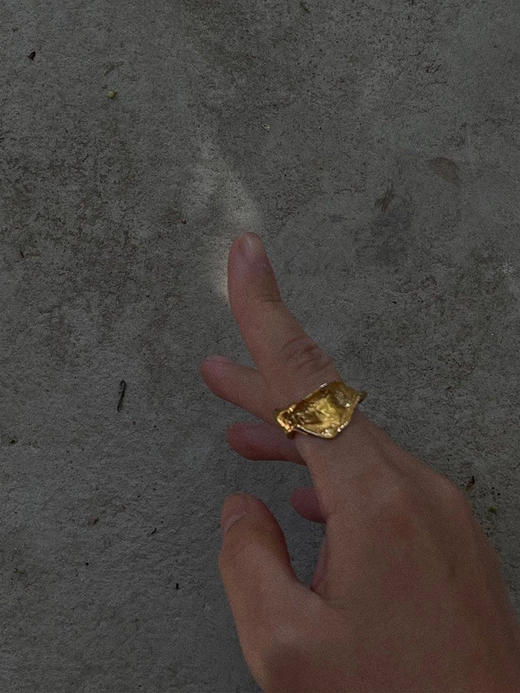 ABOAB｜Nucha Ring [ 开口戒指 金 / 银 ]【PHASE】 商品图1