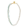 北京仓｜Barbóra-Eldoris-天河石 珍珠 项链［希腊设计师] 商品缩略图0