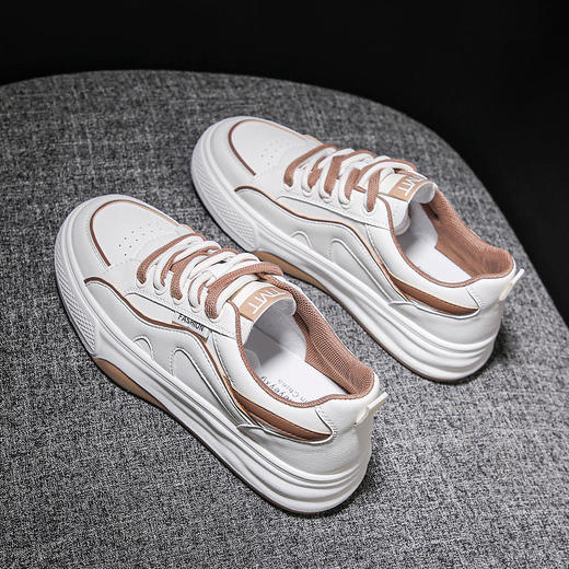 LQ-8920真软皮小白鞋女鞋 商品图3