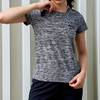 多威dowin运动T恤女圆领衫女士健身跑步短袖透气运动服366609 商品缩略图2