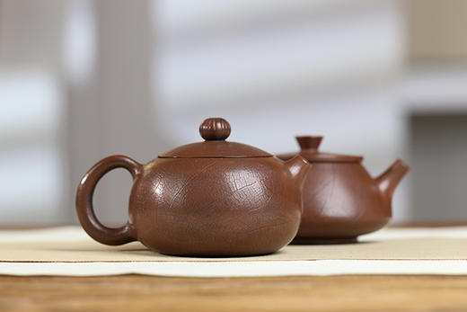 滇南陶韵菩提纹茶壶 商品图0