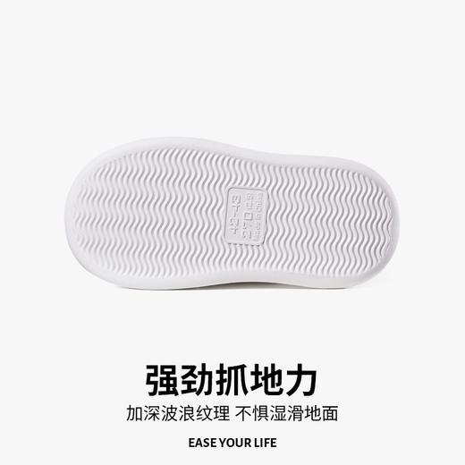 朴西温室效应棉拖鞋PS1137P朴西温室效应棉拖鞋女2022新款踩屎感毛绒保暖冬季家居家室内防滑 商品图2