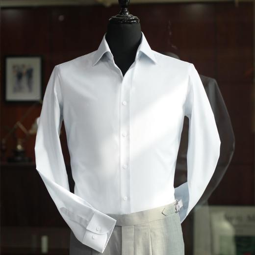 高唯白色/蓝色男士英式衬衫商务修身正装  两色可选 商品图2