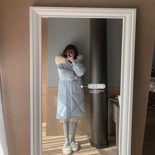 金蘑菇菇【爱斯基摩小冰糖】降温了～你需要一件保命级长羽绒服 商品图3