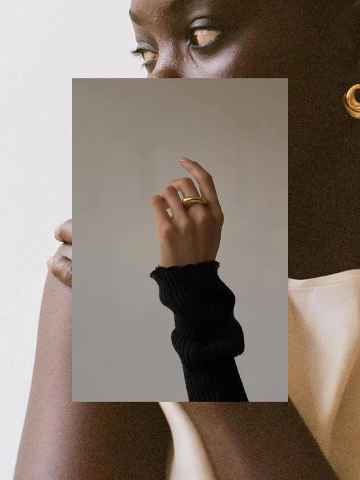 ABOAB｜Arc Ring [ 闭口戒指 金 / 银 ]【PHASE】 商品图7