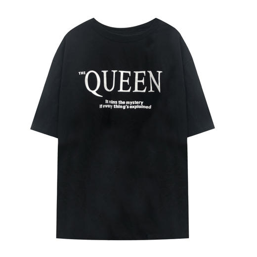 【多款式 超值装！】2022显瘦气质T恤春夏新款短袖T恤女韩版宽松中长款打底衫学生上衣女装休闲 商品图5