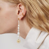 订购7周到｜Barbóra-Sunlight-太阳金币 珍珠 耳环［希腊设计师] 商品缩略图0