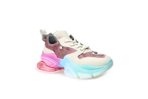 豪麟名鞋奥莱迪嘉女装牛皮革时尚老爹鞋DJGCA22WX013紫色  原价2460元 商品图0