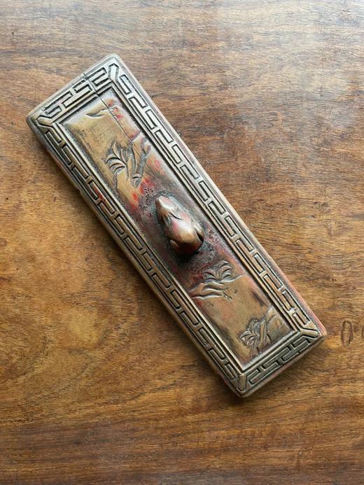 楠木雕饼模玉兔钮印板，顺丰包邮 商品图7