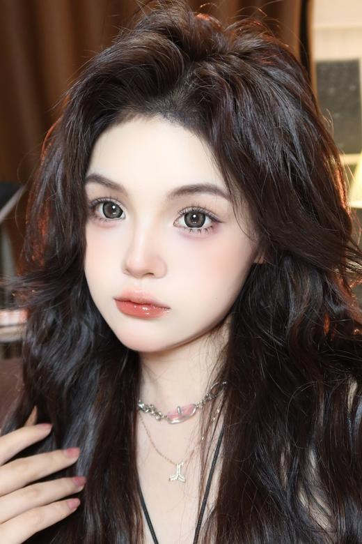 pfgirlcon 年抛美瞳 奶栗熊 14.5mm着色14.0mm 商品图6