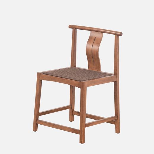 祥福  新安椅新中式竹制办公室茶桌椅家用简约餐椅阳台靠背椅子 商品图4