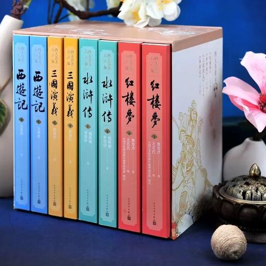 四大名著有声版（全套8册）足本原著无删减高考底本 套装赠有声卡 商品图4