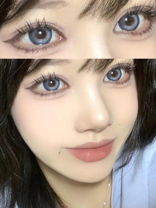 pfgirlcon 年抛美瞳 海盐蓝光（海盐泪光） 14.5mm着色14.0mm 商品图4