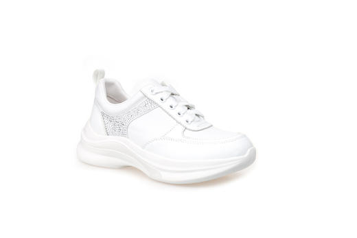 豪麟名鞋奥莱迪嘉女装牛皮革时尚休闲鞋DJSKO22WX213白色 原价1660元 商品图0