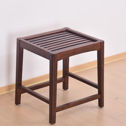 祥福  新安椅新中式竹制办公室茶桌椅家用简约餐椅阳台靠背椅子 商品图3