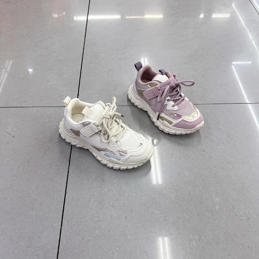 福得隆新款皮面休闲鞋假系带款187    28-33 34-39码 商品图2