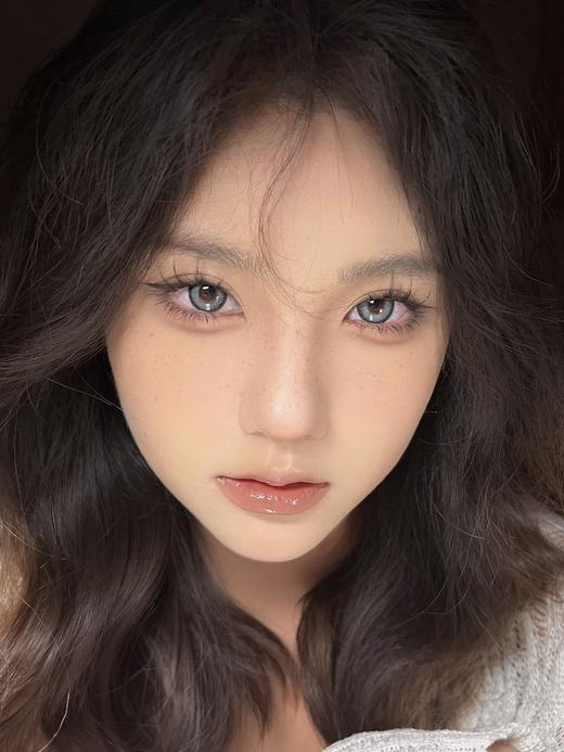 pfgirlcon 年抛美瞳 北极灰 直径14.5mm着色13.8mm 商品图7