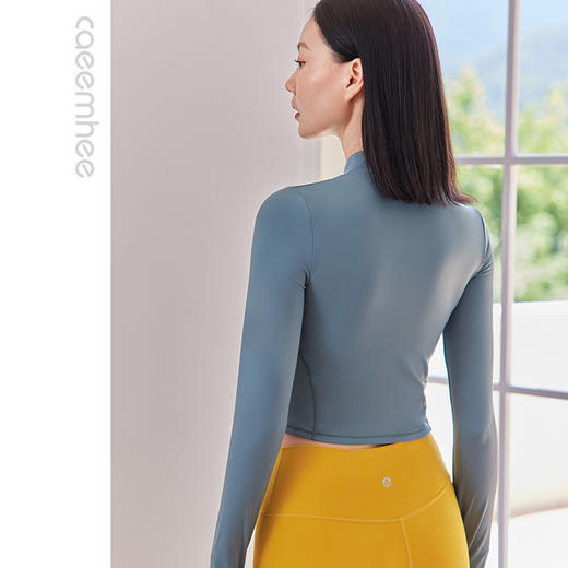卡益小拉链长袖瑜伽服KU04306 商品图4