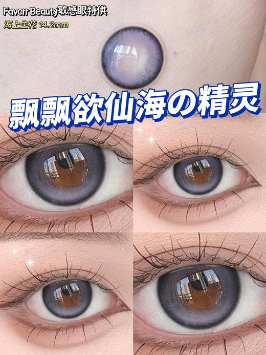 Favorr Beauty  美瞳年抛  海上生花 直径14.2mm着色13.3mm 0-800 商品图6