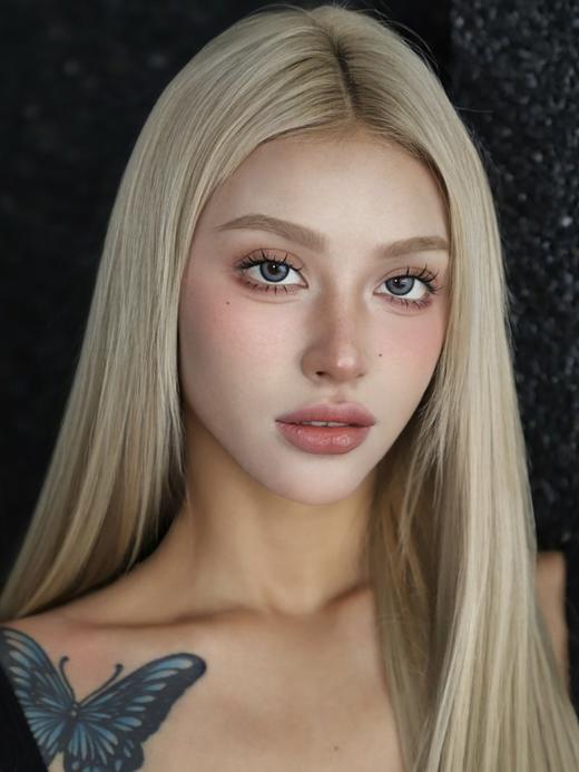 pfgirlcon 年抛 北极灰 直径14.5mm着色13.8mm 商品图12