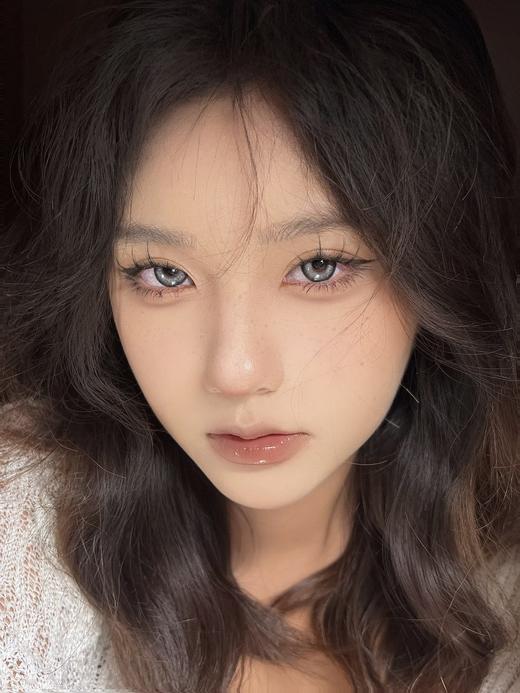 pfgirlcon 年抛美瞳 北极灰 直径14.5mm着色13.8mm 商品图8