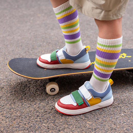 新品|小蓝羊2-10岁2022秋季新品休闲运动板鞋 商品图9