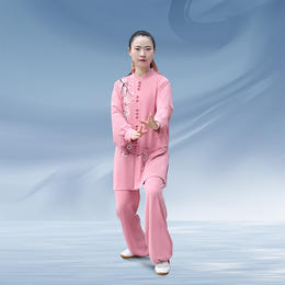 【女款】梅香如故：高端手绘太极拳练功服武术服比赛表演服女装套装