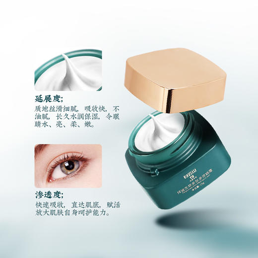 白云山多肽眼霜 多效呵护减少肌肤皱纹 提升弹性 多肽多效呵护眼周 祛除岁月痕迹 商品图0