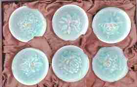 5F石村瓷器6入茶杯