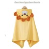 【儿童加厚浴巾】家用秋冬柔软吸水宝宝卡通披风 戴帽可穿式珊瑚绒斗篷儿童浴袍 商品缩略图4