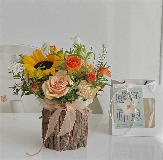 感怀师恩 · 树木花桶 商品图4
