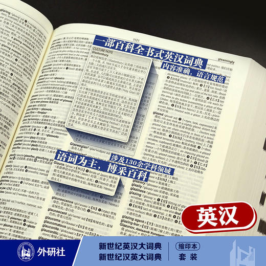 (仓发) 新世纪英汉大词典+汉英大词典缩印本套装 全国翻译专业资格考试CATTI二级笔译三级笔译推荐用书 新于陆谷孙（套装共2册）/外语教学与研究出版社/9789900415862 商品图5