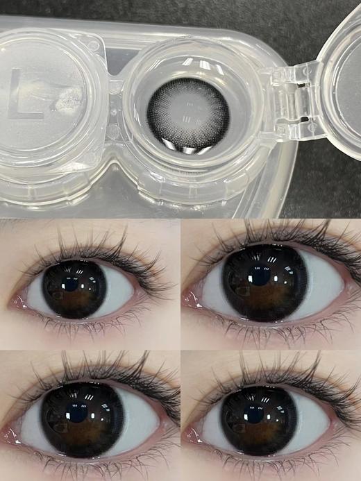 pfgirlcon 年抛 纯纯黑 直径14.2mm着色13.5mm 商品图4