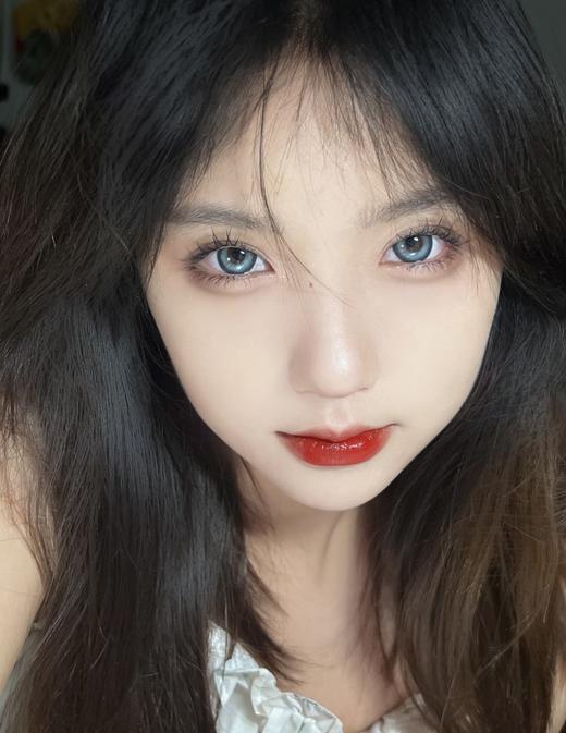 pfgirlcon 年抛美瞳 海盐蓝光（海盐泪光） 14.5mm着色14.0mm 商品图1