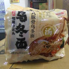 逗小鱼方便面量贩装500g 乌冬面日式豚骨