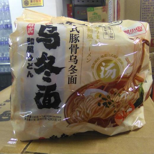 逗小鱼方便面量贩装500g 乌冬面日式豚骨 商品图0
