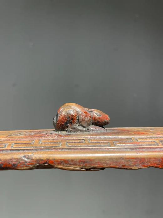 楠木雕饼模玉兔钮印板，顺丰包邮 商品图14