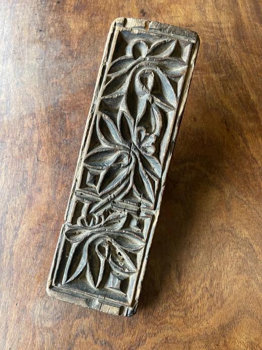 楠木雕饼模玉兔钮印板，顺丰包邮 商品图3