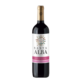 圣塔 赤霞珠半甜红葡萄酒750ml 