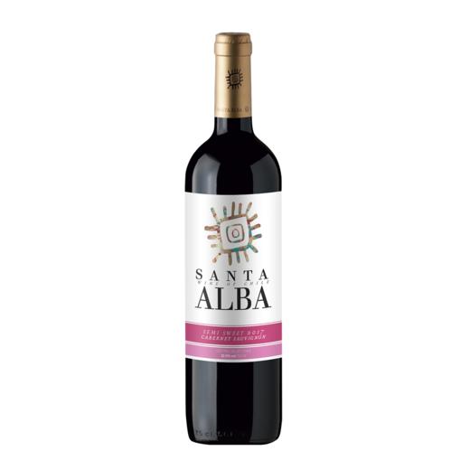 圣塔 赤霞珠半甜红葡萄酒750ml  商品图0