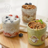 牛油果果avocadodo隔夜燕麦杯子酸奶牛奶甜品早餐玻璃带盖子 商品缩略图2