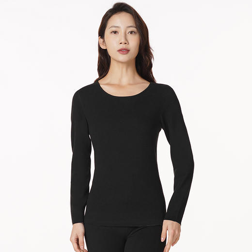 都市丽人舒暖负5度至5度女士特殊面料套装阳离子山羊绒贴片中套装保暖衣LW21B5 商品图0