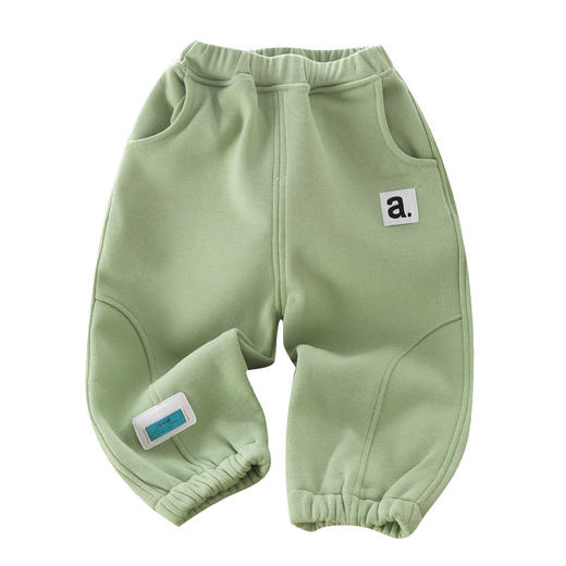 【限时特惠 加绒加厚】儿童运动裤休闲裤秋冬新款童裤棉卫裤中小童男裤韩版潮流加绒 商品图4