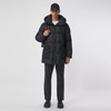 BURBERRY 巴宝莉 男士徽标贴花尼龙连帽羽绒服 炭灰色 8043846 A2232 商品缩略图3