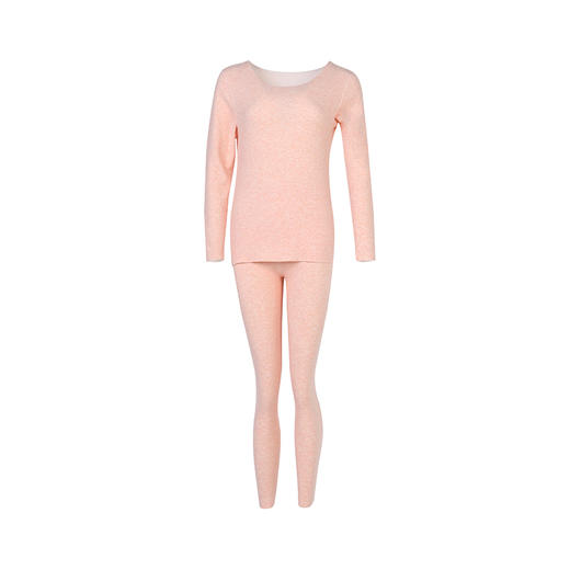 都市丽人舒暖负5度至5度女士棉质套装轻羽棉中套装保暖衣LW21A5 商品图4