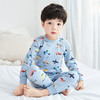 【甄选新疆长绒棉 透气舒适无束缚】儿童内衣套装纯棉宝宝长袖睡衣保暖秋衣秋裤男女中大童家居 服童装 商品缩略图10