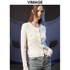 VIMAGE纬漫纪秋季新款时尚简约修身显瘦针织衫V1801407 商品缩略图1