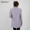 oldcolour春秋商场同款简约休闲宽松显瘦西装外套女N32048261 商品缩略图3
